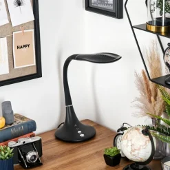 hofstein Toggerbo Lampe de bureau, Lampe à poser, Liseuse LED Noir, 1 lumière