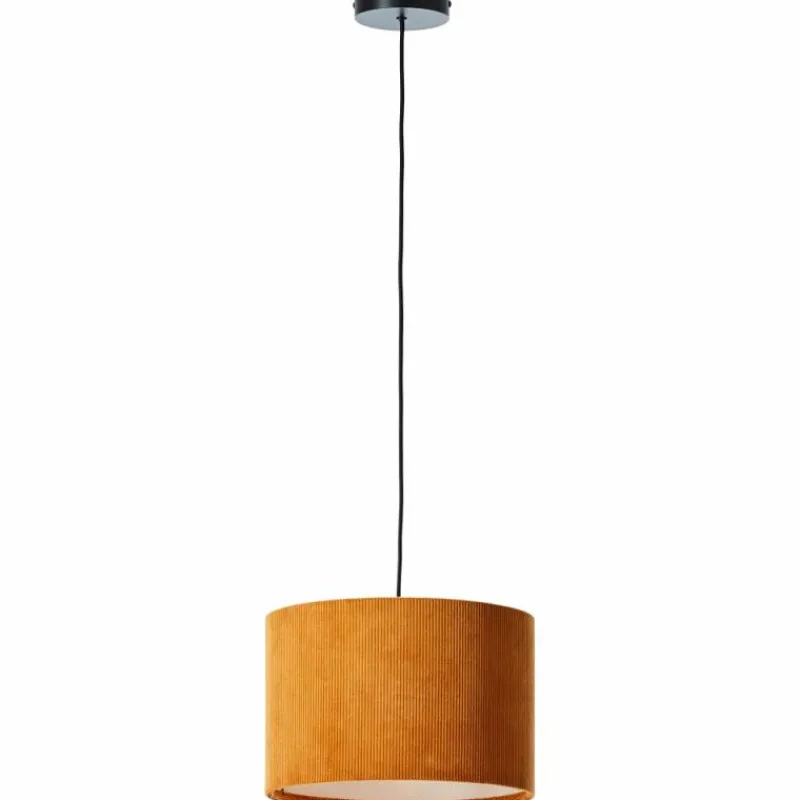 Lampes En Tissu-Luminaires Brilliant Tony Suspension Noir, 1 lumière
