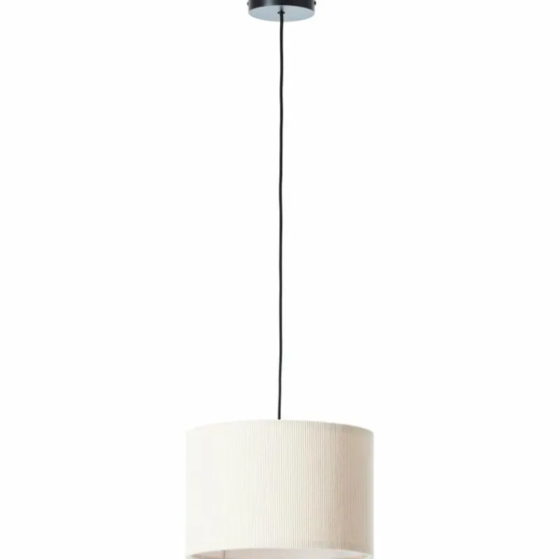 Lampes En Tissu-Luminaires Brilliant Tony Suspension Noir, 1 lumière