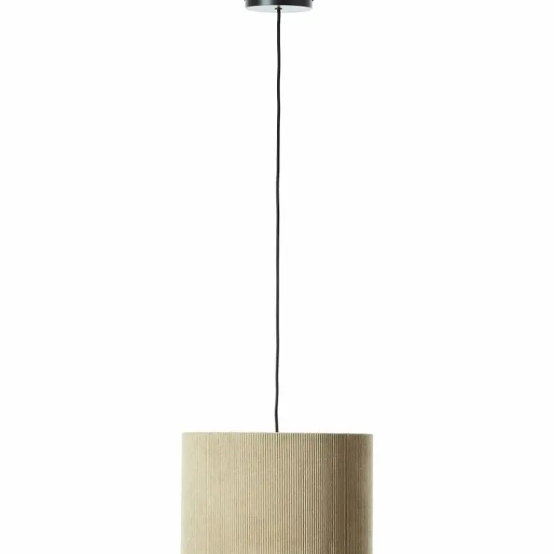 Lampes En Tissu-Luminaires Brilliant Tony Suspension Noir, 1 lumière