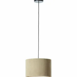 Lampes En Tissu-Luminaires Brilliant Tony Suspension Noir, 1 lumière