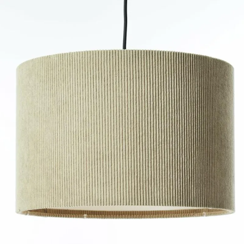 Lampes En Tissu-Luminaires Brilliant Tony Suspension Noir, 1 lumière