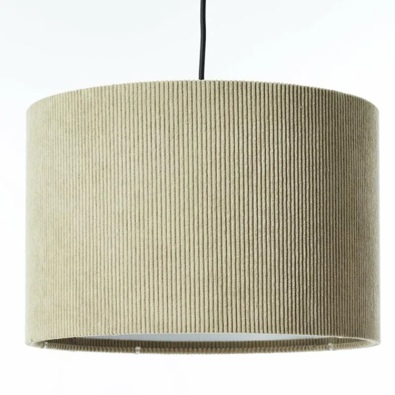 Lampes En Tissu-Luminaires Brilliant Tony Suspension Noir, 1 lumière