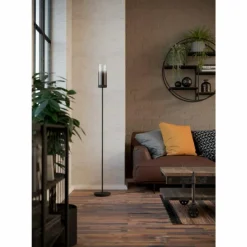 Luminaires Eglo TOOTHILL Lampadaire Noir, 1 lumière