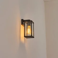 hofstein Tourega Lampe murale d´extérieur Noir, 1 lumière