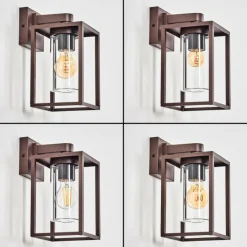 hofstein Trancozelos Lampe murale d´extérieur Rouille, 1 lumière