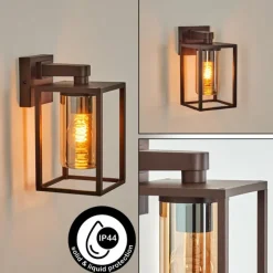 hofstein Trancozelos Lampe murale d´extérieur Rouille, 1 lumière