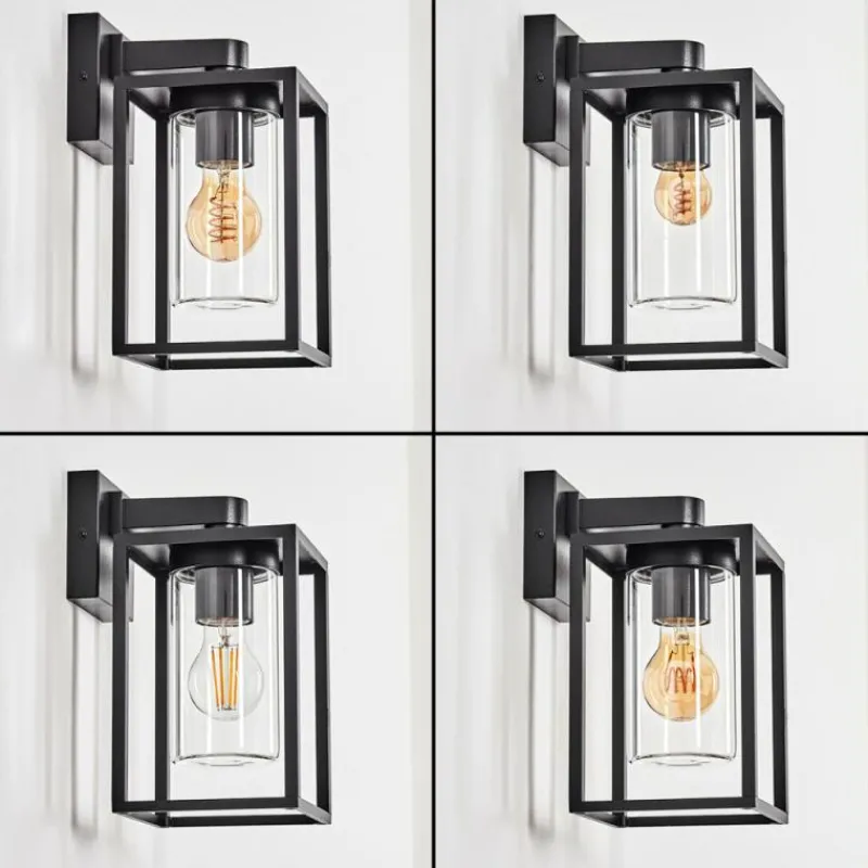 hofstein Trancozelos Lampe murale d´extérieur Noir, 1 lumière