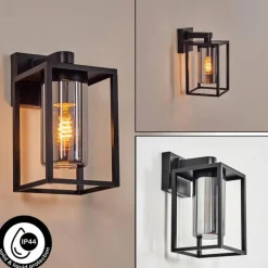 hofstein Trancozelos Lampe murale d´extérieur Noir, 1 lumière