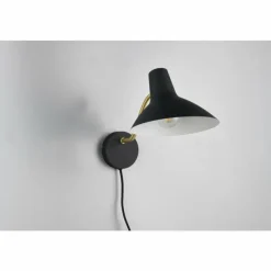 Lampes Dorées-Luminaires Trio Traveller Applique murale Noir doré, 1 lumière