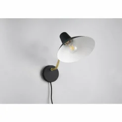 Lampes Dorées-Luminaires Trio Traveller Applique murale Noir doré, 1 lumière