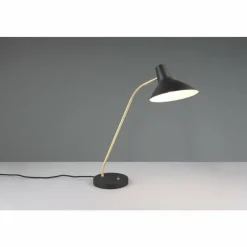 Lampes Dorées-Luminaires Trio Traveller Lampe à poser Noir doré, 1 lumière