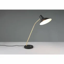 Lampes Dorées-Luminaires Trio Traveller Lampe à poser Noir doré, 1 lumière