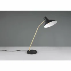 Lampes Dorées-Luminaires Trio Traveller Lampe à poser Noir doré, 1 lumière