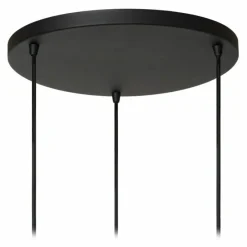 Lampes En Tissu-Luminaires Lucide TRIBUTE Suspension Noir, 3 lumières