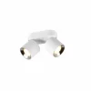Luminaires Trio Trio GUAYANA Plafonnier Blanc, 2 lumières* Spots Et Projecteurs