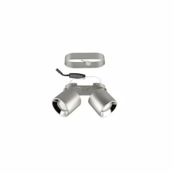 Luminaires Trio Trio GUAYANA Plafonnier Nickel mat, 2 lumières* Spots Et Projecteurs