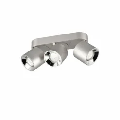 Luminaires Trio Trio GUAYANA Plafonnier Nickel mat, 3 lumières* Spots Et Projecteurs