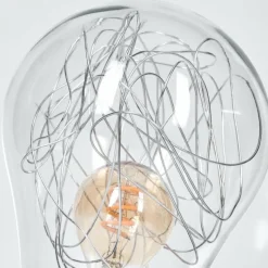 hofstein Tryan Lampe de bureau, Lampe à poser Chrome, 1 lumière