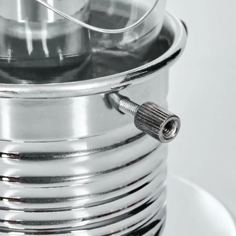 hofstein Tryan Lampe de bureau, Lampe à poser Chrome, 1 lumière