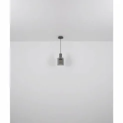 Luminaires Globo Lighting Tulivar Suspension Gris, 1 lumière
