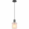 Luminaires Globo Lighting Tulivar Suspension Gris, 1 lumière