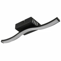 Luminaires Globo Lighting Tyler Plafonnier LED Noir, 1 lumière* Éclairage Led