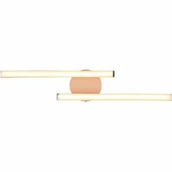 Luminaires Globo Lighting Tyler Plafonnier LED Rose, 1 lumière* Éclairage Led