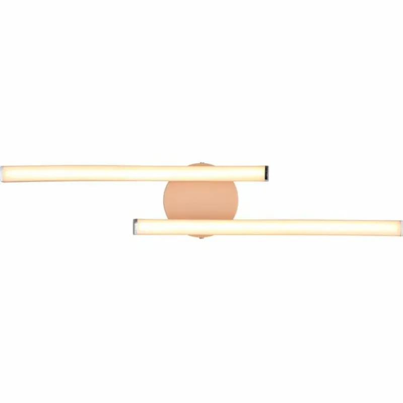 Luminaires Globo Lighting Tyler Plafonnier LED Rose, 1 lumière* Éclairage Led