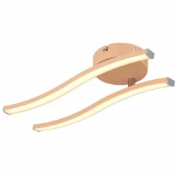 Luminaires Globo Lighting Tyler Plafonnier LED Rose, 1 lumière* Éclairage Led