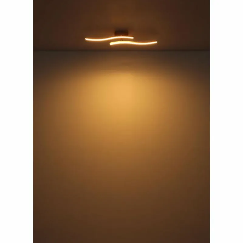 Luminaires Globo Lighting Tyler Plafonnier LED Rose, 1 lumière* Éclairage Led