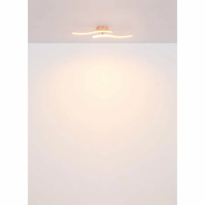 Luminaires Globo Lighting Tyler Plafonnier LED Rose, 1 lumière* Éclairage Led