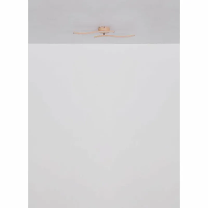 Luminaires Globo Lighting Tyler Plafonnier LED Rose, 1 lumière* Éclairage Led