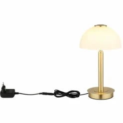 Luminaires Globo Lighting Uldin Lampe à poser LED Laiton, 1 lumière