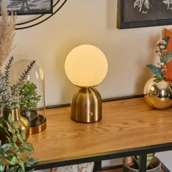 Lampes Dorées-hofstein Ulvsbyn Lampe à poser LED Or, 1 lumière