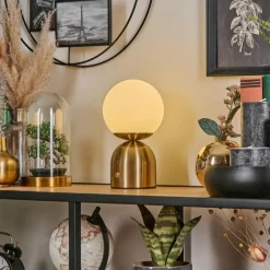 Lampes Dorées-hofstein Ulvsbyn Lampe à poser LED Or, 1 lumière