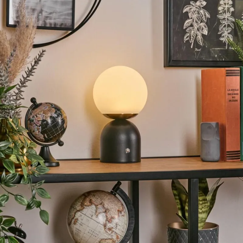 Lampes Dorées-hofstein Ulvsbyn Lampe à poser LED Or, Noir, 1 lumière