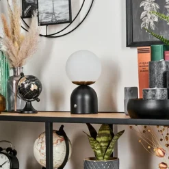 Lampes Dorées-hofstein Ulvsbyn Lampe à poser LED Or, Noir, 1 lumière