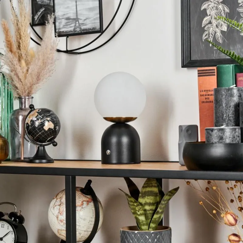 Lampes Dorées-hofstein Ulvsbyn Lampe à poser LED Or, Noir, 1 lumière