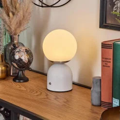 Lampes Dorées-hofstein Ulvsbyn Lampe à poser LED Or, Blanc, 1 lumière