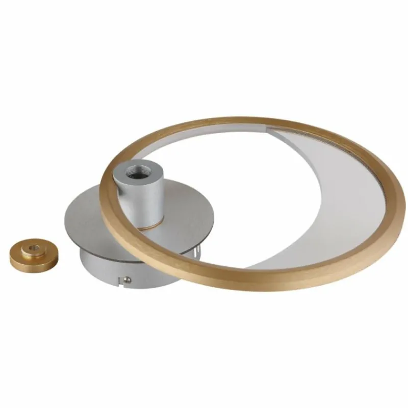 Lampes Dorées-Luminaires Globo Lighting Umbra Applique murale LED Or, Argenté, 1 lumière