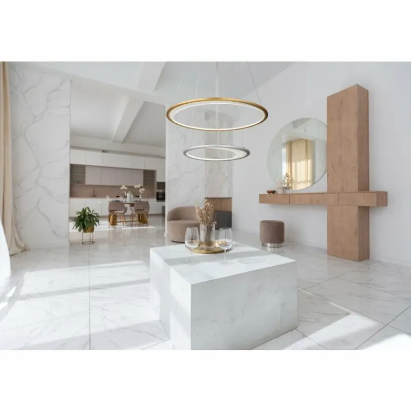 Lampes Dorées-Luminaires Globo Lighting Umbra Suspension LED Or, Argenté, 1 lumière, Télécommandes