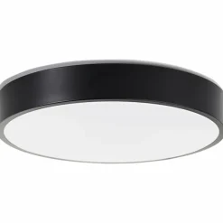 Luminaires Brilliant Vadin Plafonnier LED Noir, 1 lumière, Télécommandes