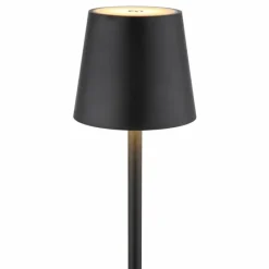 Luminaires Globo Lighting Vannie Lampadaire LED Noir, 1 lumière