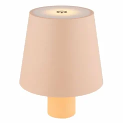 Luminaires Globo Lighting Vannie Lampe à poser LED Rose, 1 lumière