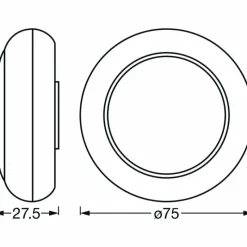 Luminaires Ledvance veilleuse LEDVANCE DO-IT Blanc, 1 lumière, Télécommandes, Changeur de couleurs* Éclairage Led
