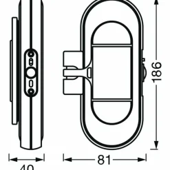 Luminaires Ledvance veilleuse LEDVANCE LINEAR Blanc, 1 lumière, Détecteur de mouvement* Éclairage Led