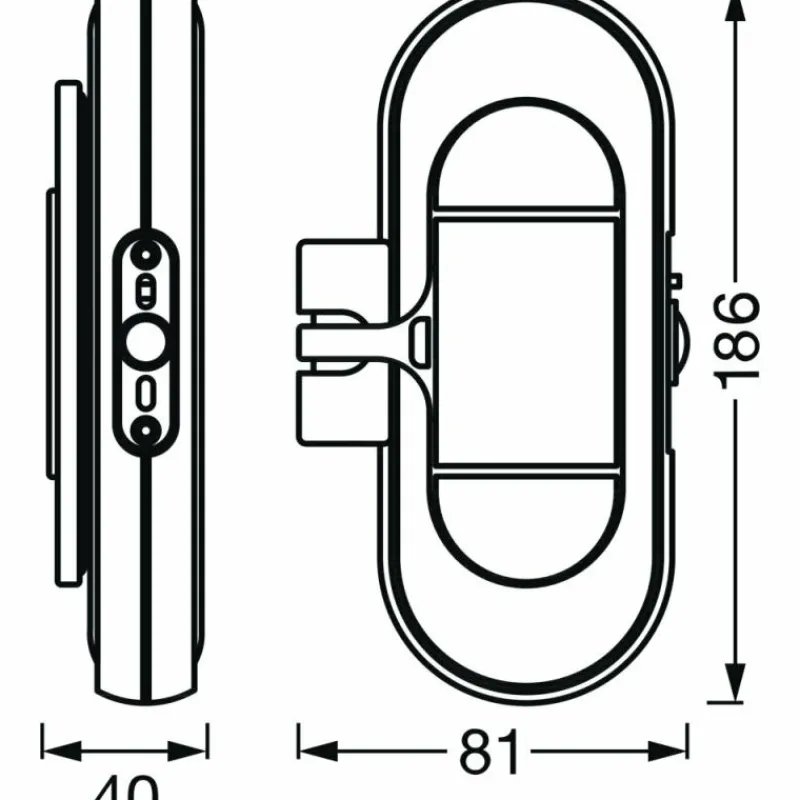 Luminaires Ledvance veilleuse LEDVANCE LINEAR Blanc, 1 lumière, Détecteur de mouvement* Éclairage Led