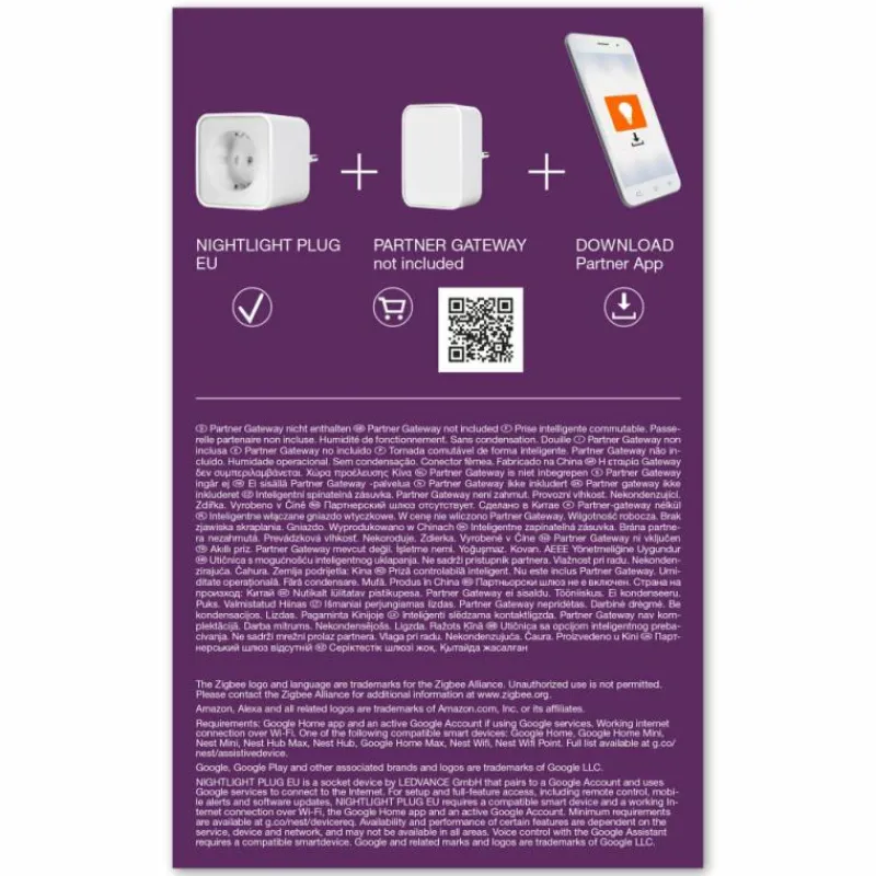 Luminaires Ledvance veilleuse LEDVANCE Smart+ Blanc