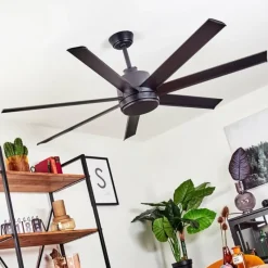 hofstein Ventilateur de plafond Aargaard Noir, Télécommandes